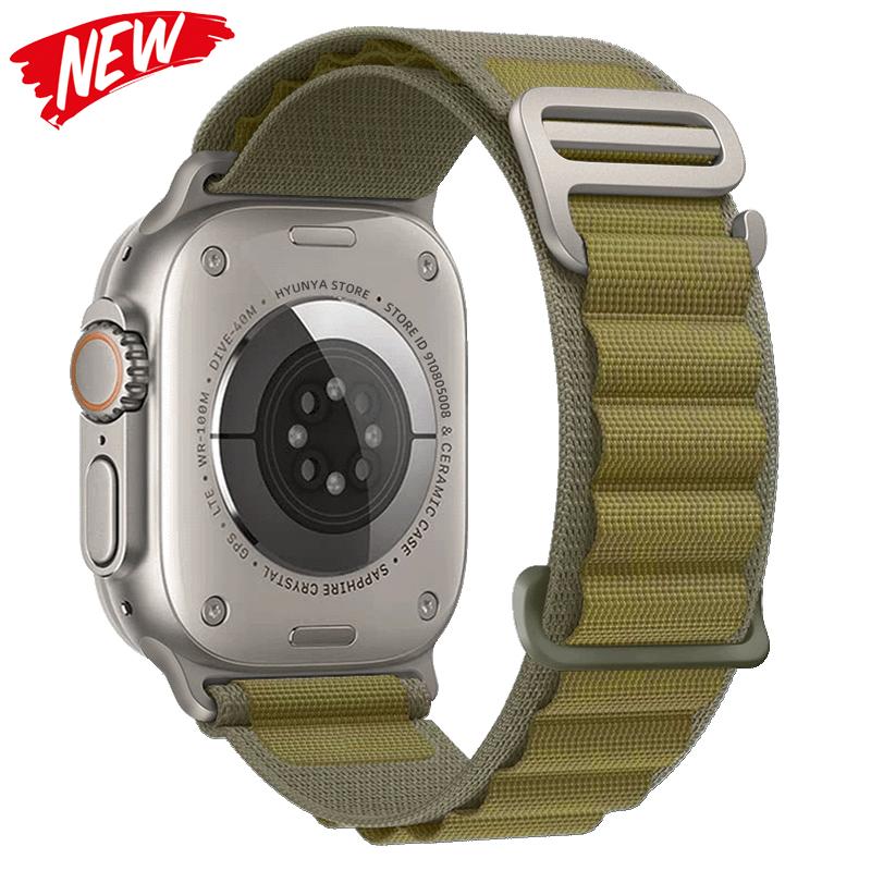 Alpine Straps for Watch Bands iWatch Series 10 11 46mm 9 8 7 SE Ultra 2 3 49mm 44mm 45mm 40mm 41mm 42mm Watchband Bracelet