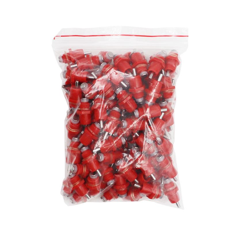 100Pcs Chicken Water Nipple Drinker Spring Type Bird Poultry Chicken With Automatic Water Dispenser Chicken Bird Feeding Water M