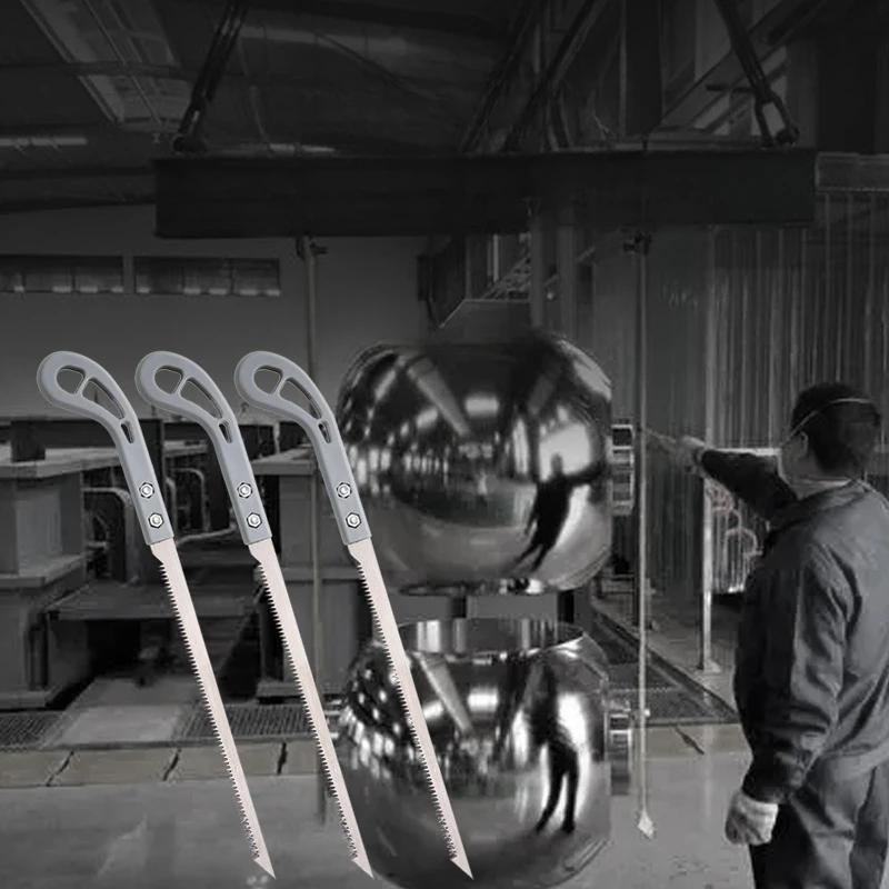 Serrote Serrote de Jardim Aço SK5 Ferramentas de Serrote Cabo de Madeira Serrote para Marcenaria 340mm Conveniente para Dobrar Painéis de Parede