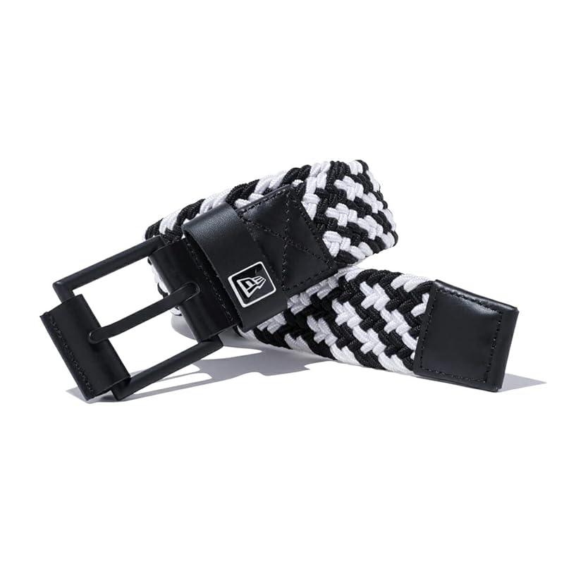 

[New Era] эластичный ремень черный/белый FREE BELT STRETCH WEAVE BLK WHT 25J