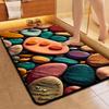 Alfombrilla de baño suave de barro de diatomeas de secado rápido y absorbente de agua, alfombrilla de baño antideslizante para inodoro