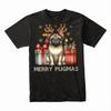 Merry Pugmas T-Shirt – Funny Christmas Dog Lover Holiday Tee Gift