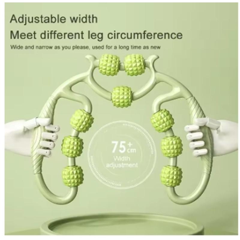 12-Position Circular Leg Massager – Muscle Relaxation & Stretching Device for Toning and Slimming Legs at Home