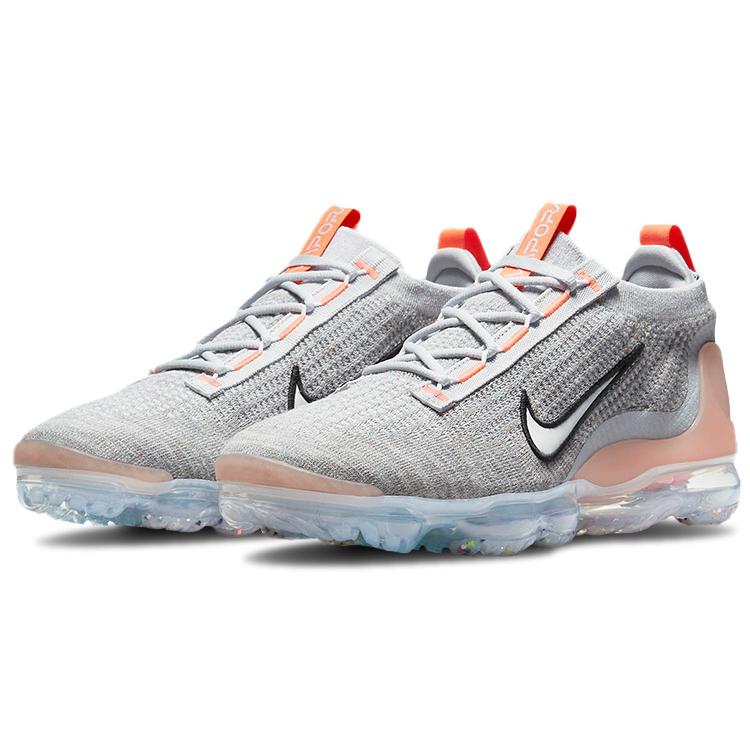 New Nike Air VaporMax 2021 Fk Grey Fog Bright Mango DH4084-002