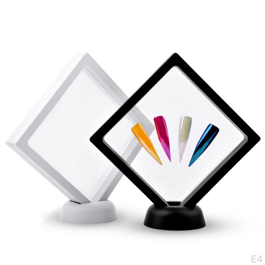 Acrylic False Tips Practice Display Board Rack Plate