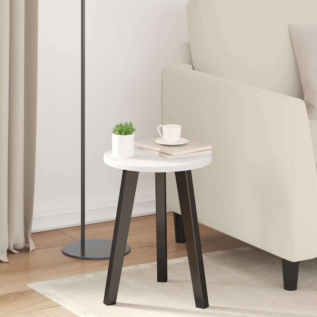 White Table Top Ø 30 x 1.5 cm Particleboard