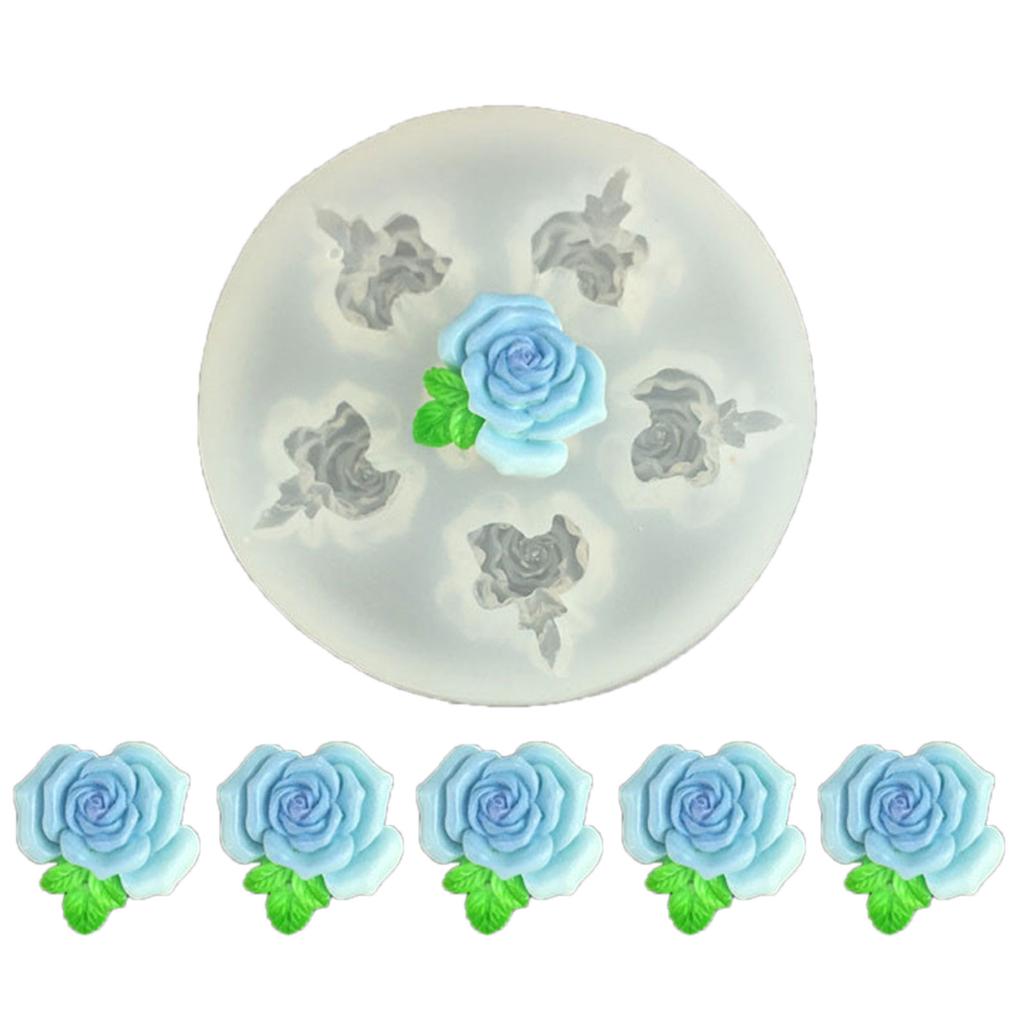 Food Grade Silicone Flower Mold For Cake Decorating Jewelry Making With Daisy Rose Lotus Chrysanthemum Peony Camellia Design