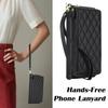 WEFOR Crossbody Wallet Case for Samsung Galaxy Z Fold 7 6 5 4 3 RFID Zipper Flip Cover Card Slots Kickstand Wrist Strap Purse