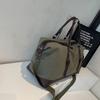 Retro Canvas Duffel Bag with Buckle Straps Large Capacity Travel Weekend Carry On Bag