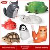 Animal Model Toy Set: Totoro, Cat, Penguin, Tortoise, Humphead Wrasse, Gecko, Salamander, Lion, Lizard