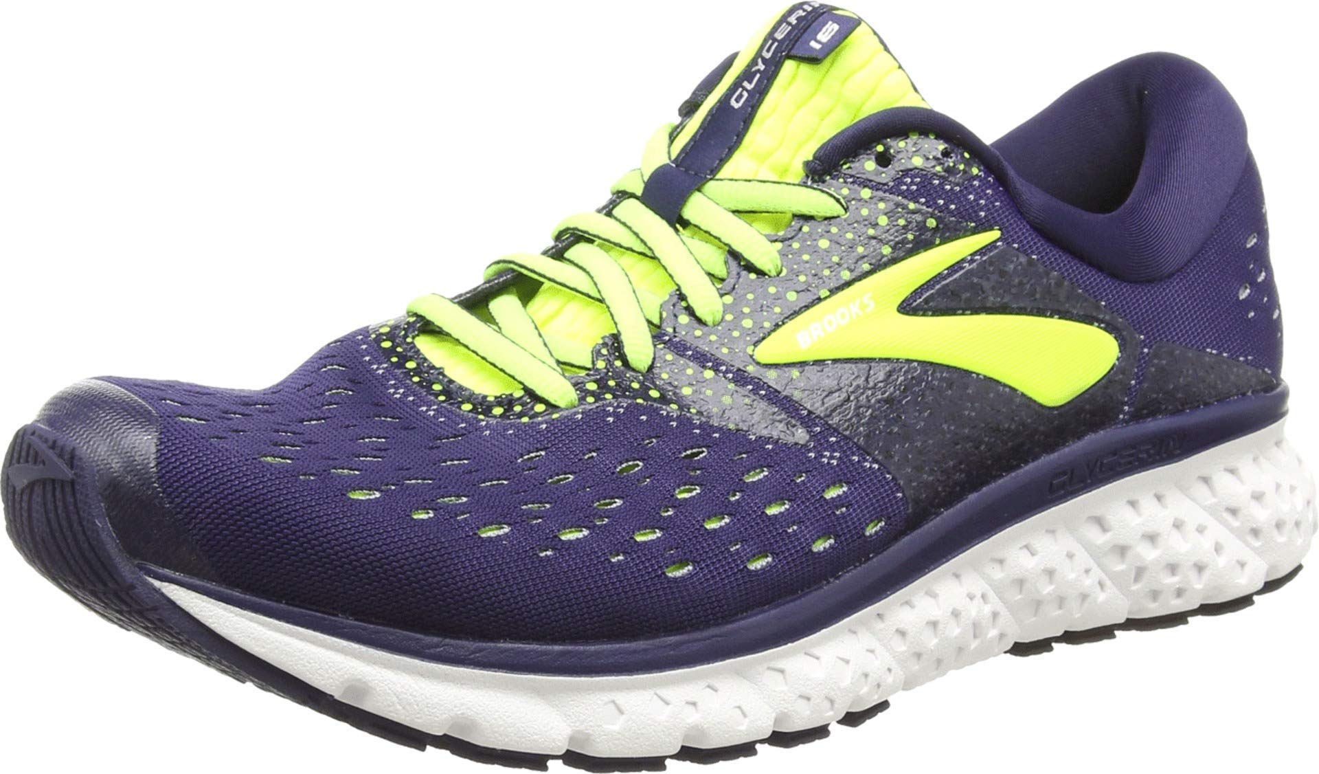 

Running Shoes Glycerin 16 Glycerin 28 cm D [Brooks] Men s Navy/Yellow/White