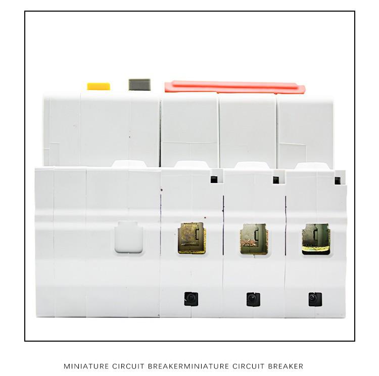 Delixi DZ47SLE 3-Phase Earth Leakage Circuit Breaker with 3P Protection, 380V