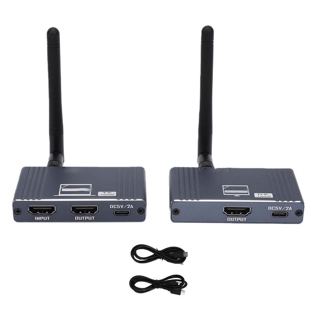 Wireless HD Multimedia Interface Transmitter Receiver 1080P 60Hz Ultra HD Output for PC TV Box Projector