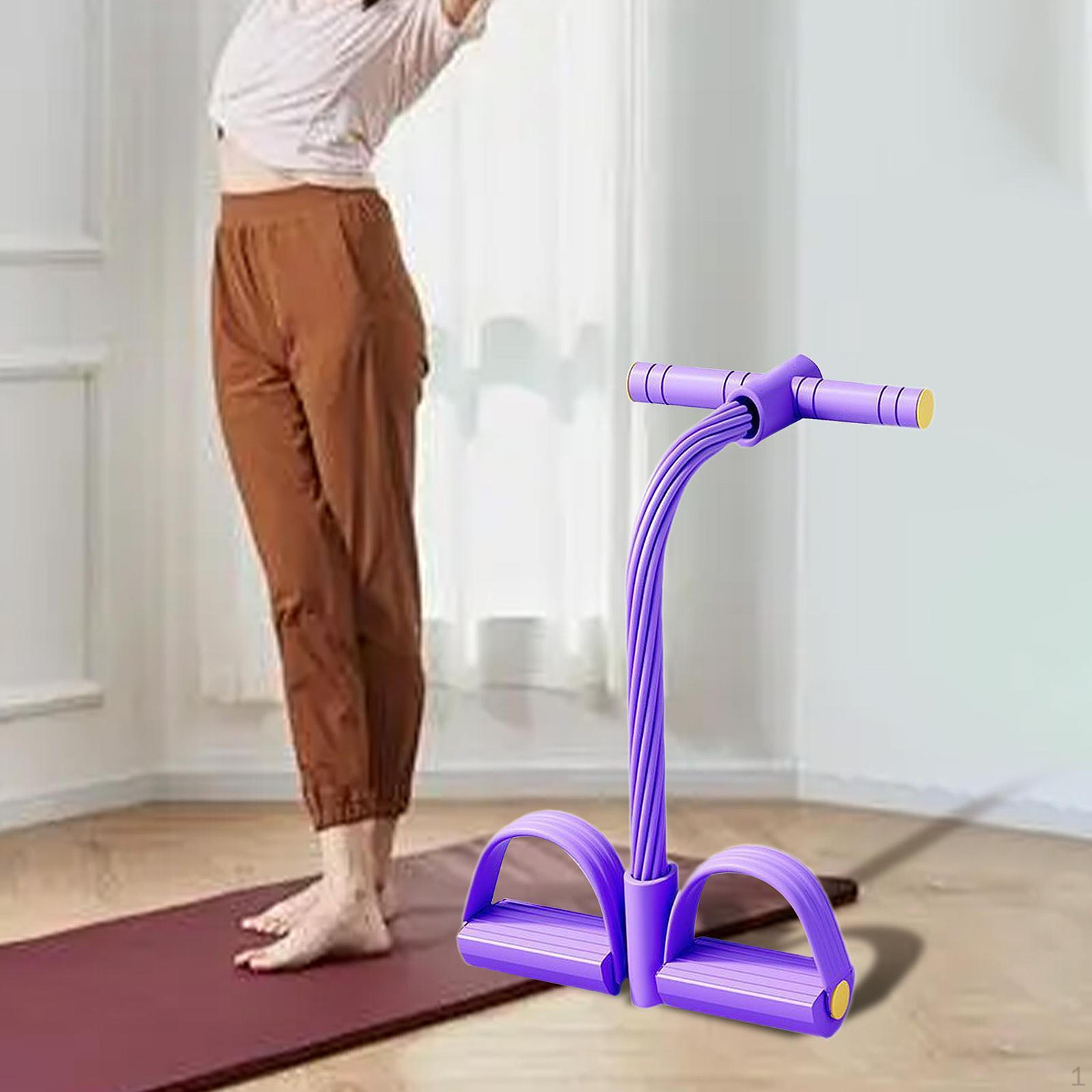 

Эластичная лента сопротивления для педалей Puller Multifunction Sit up Multifunction Tension фиолетовый