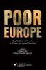 Poor Europe. The Problem of Poverty In Chosen...