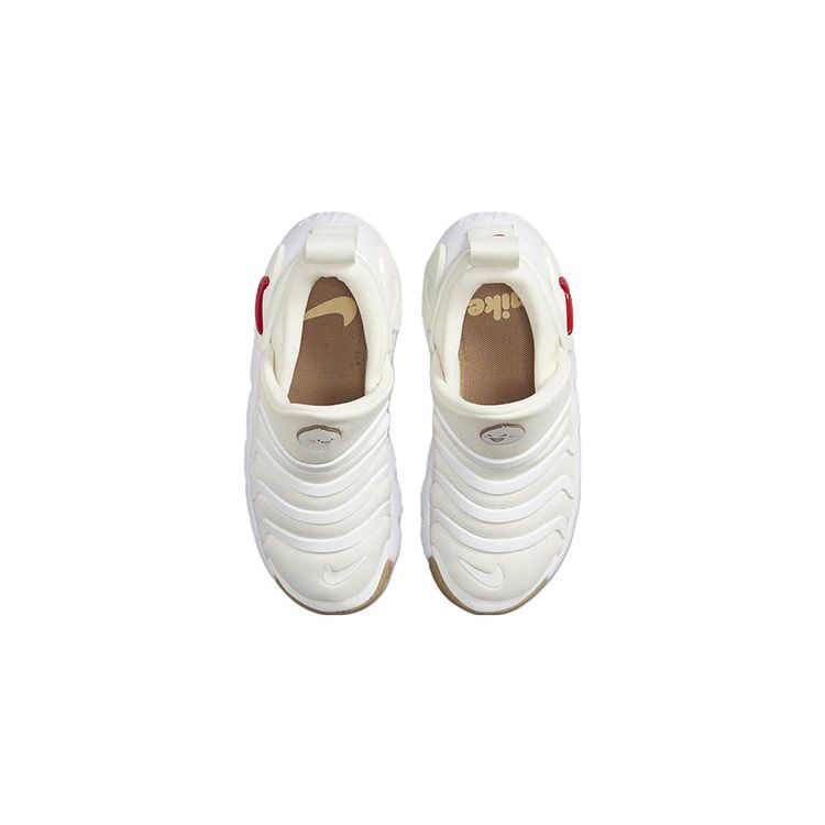 Nike Dynamo Go Se Fabric Caterpillar Low Top Sports Casual Shoes Kids Sneakers Off-White DV2967-100