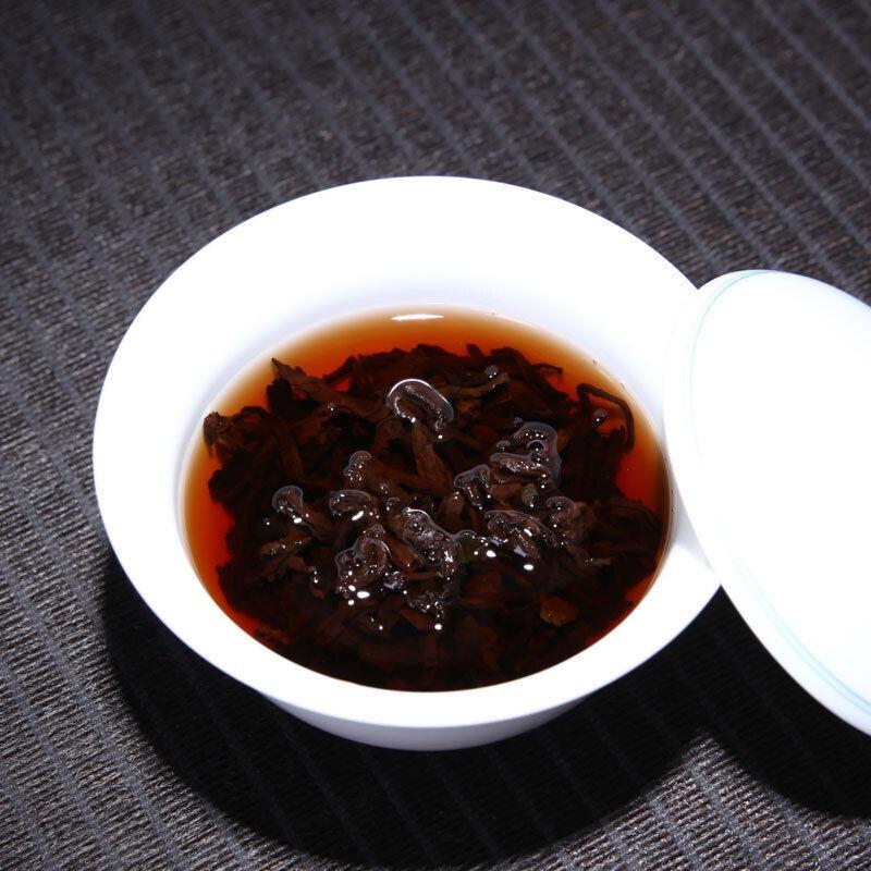 Pu'er Tea Glutinous Fragrance Divine Charm Mature Tea Qizi Cake Tea 357g