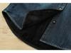Women's Korean Style Plush Denim Shirt - Autumn/Winter Loose Layered Casual Thick Top