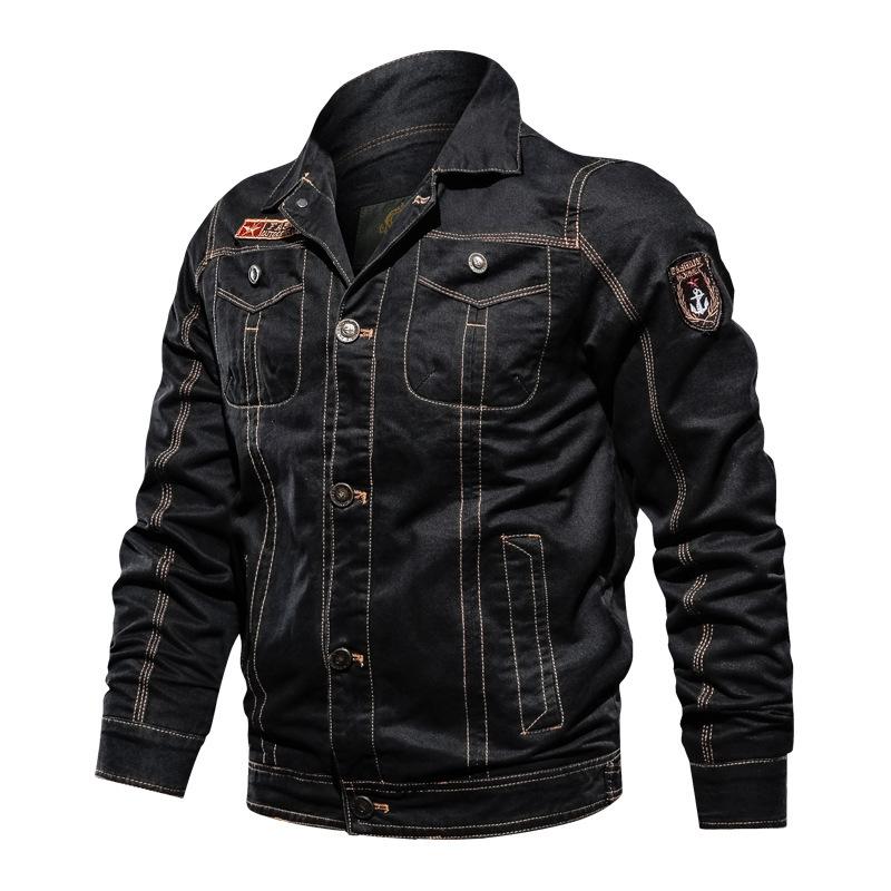 Jacket Men's New Fashion Popular Casual Military Work Jacket Large Size Jacket Men