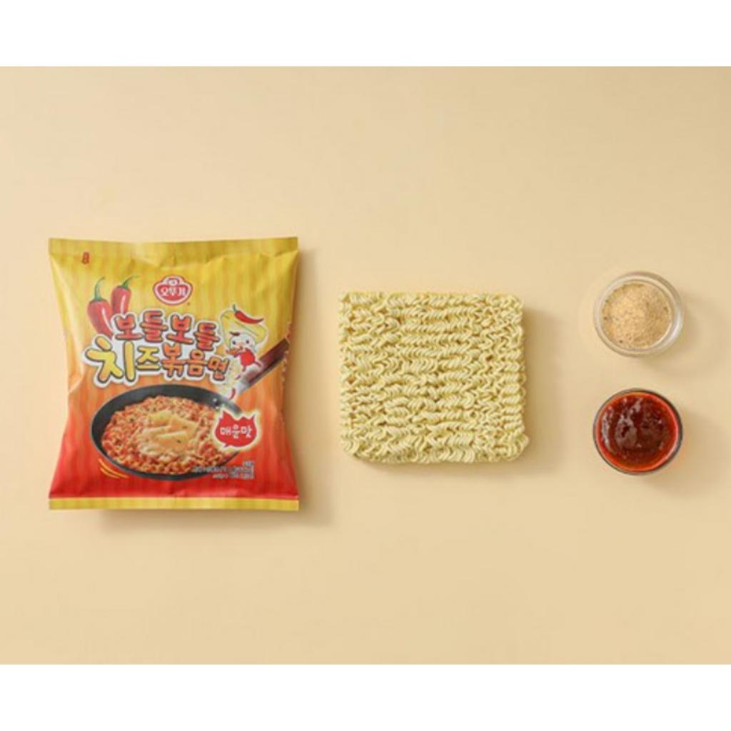 Ottogi Stir-Fri Cheese Ramen Spicy 4pcs