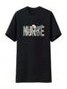School Nurse Life S Day Week Leopard T Shirt Vintage Washed Stylish Slightly Stretched Breathable Casual Comfortable Homme