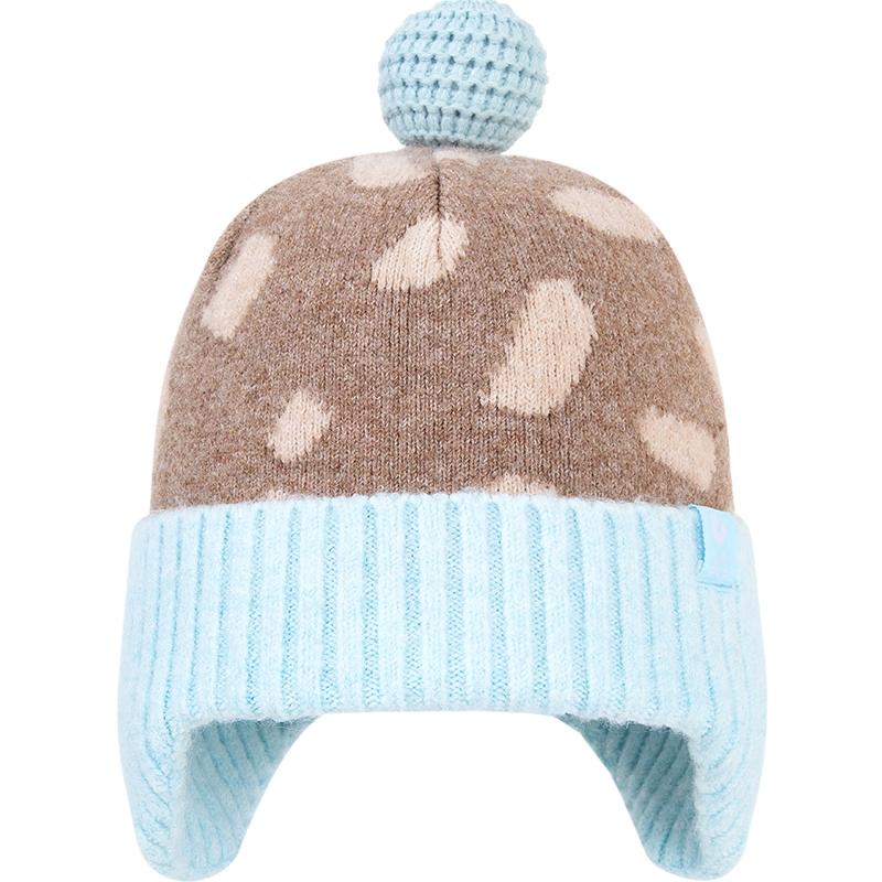 

minibala Kids Jacquard Warm Knitted Earflap Hat 130
