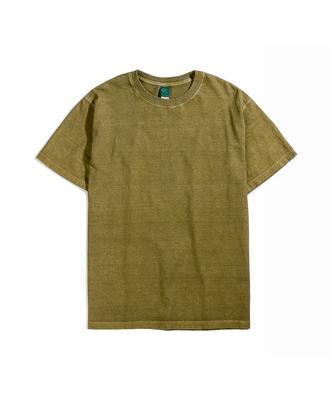 Guson Pigment-Dyed Short Sleeve T-Shirt - Sage