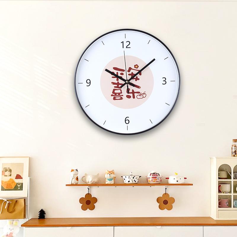Silent Simple Creative Quartz Clock Electronic Clock Wall Clock Fashion Wall Clock Bedroom Living Room Office Modern Clock Watch