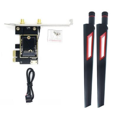 Drahtlose Netzwerkkarte Adapter M.2 NGFF zu PCIE WiFi Netzwerkkarte Konverter PCIE zu M.2 NGFF Karte Passiver Adapter