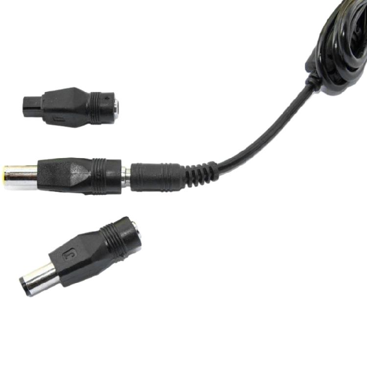 Essential Laptop Power Adapter Plug Kit + DC5521 Power Cable for Various Brands