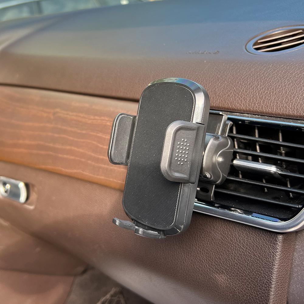 Car Phone Holder Mount Universal Air Vent Phone Mount for Car Easy Clamp Phone Holders 360° Rotation Air Vent Car Mount