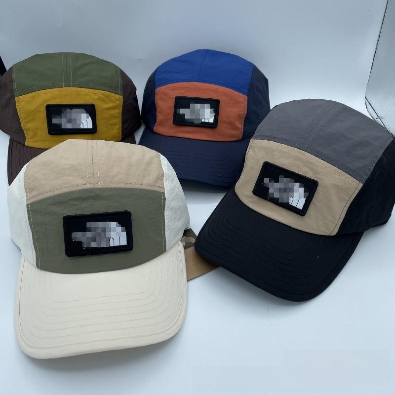 Cap Summer Baseball Outdoor Breathable Sunshade Patchwork Color Cap Duckbill