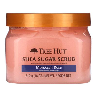 Shea Sugar Scrub, Moroccan Rose, 18 Oz (510 G)