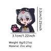 Evangelion Enamel Pins Anime Hina Asuka Figures Brooch Lapel Pin Badge On Backpack Clothing Accessories Fashion Jewelry Gifts