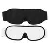 3D Sleep Mask Light Blocking Breathable Lightweight Memory Foam 3D Contoured Cup Eye Mask for Side S