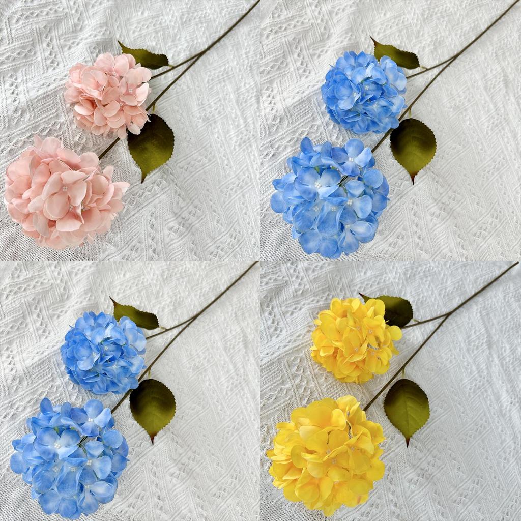 Wedding Hydrangeamacrophylla Artificial Flower Sphere For Event Planning And Photography