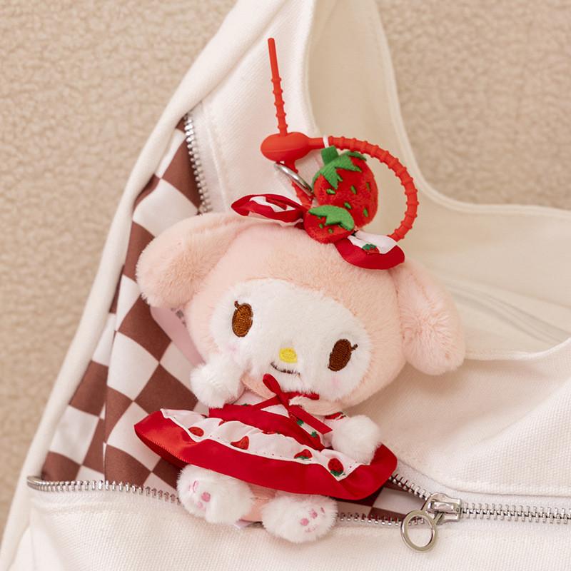 Очаровательный плюшевый брелок Sanrio с изображениями Hello Kitty, My Melody, Kuromi и Cinnamoroll. My Melody 12cm