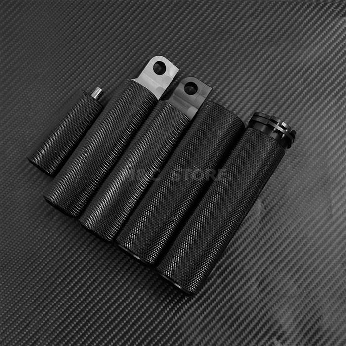Motorcycle Black Hand Grips Foot Peg Shifter Peg Nail For Harley Sportster 883 1200 XL Touring Dyna Breakout Softail Custom