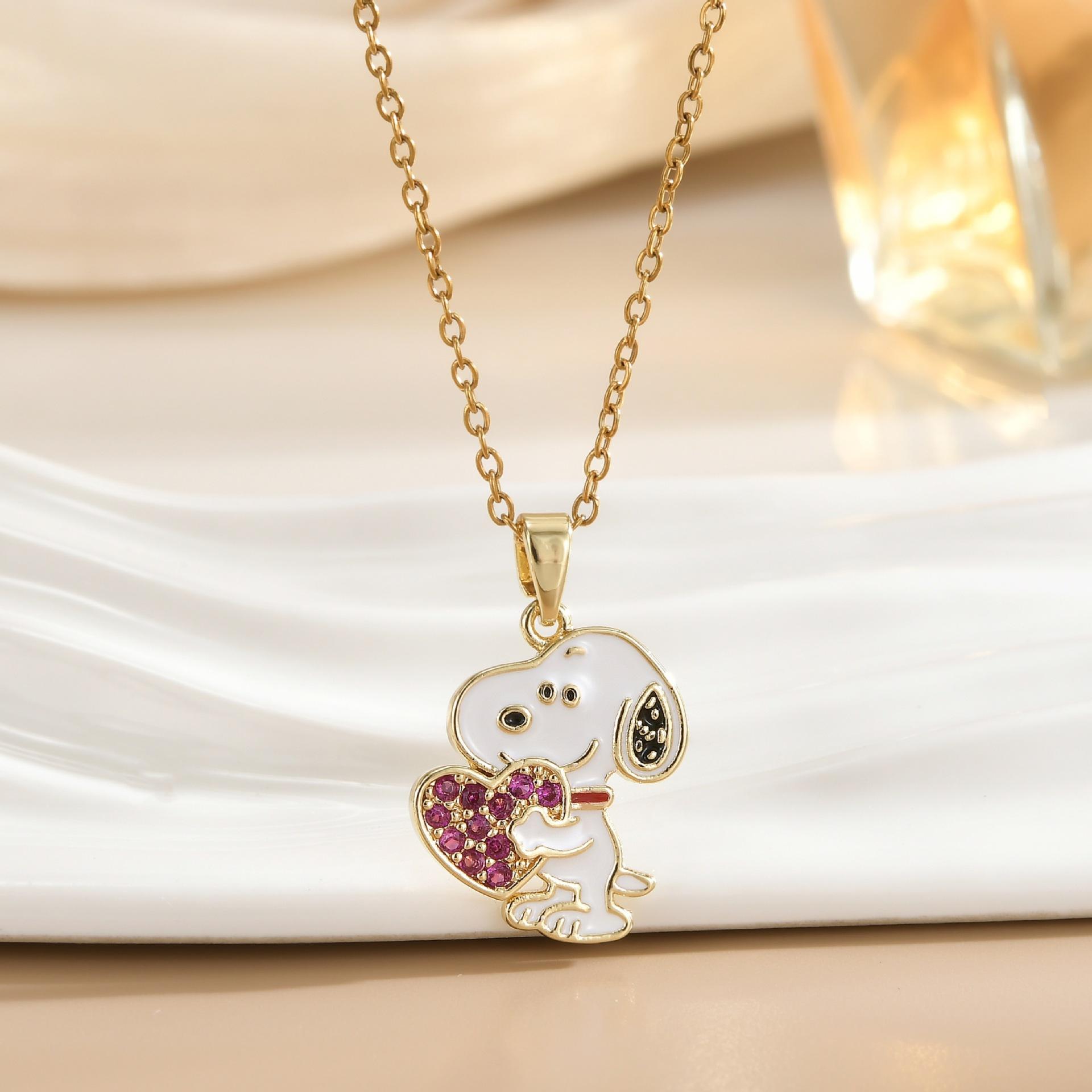 

New DIY Cartoon Pendant Necklace For Women Daily Fashion Casual Choker Accessories