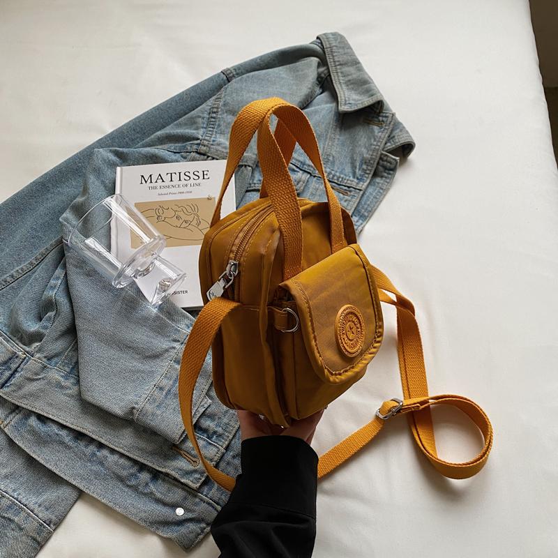 Mini Nylon Handbag Mother Bag Women's Shoulder Crossbody Bag Mobile Phone Bag