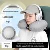 Inflatable U-Shaped Neck Pillow for Portable Travel – Ideal for Car and Airplane Comfort and Neck Support.