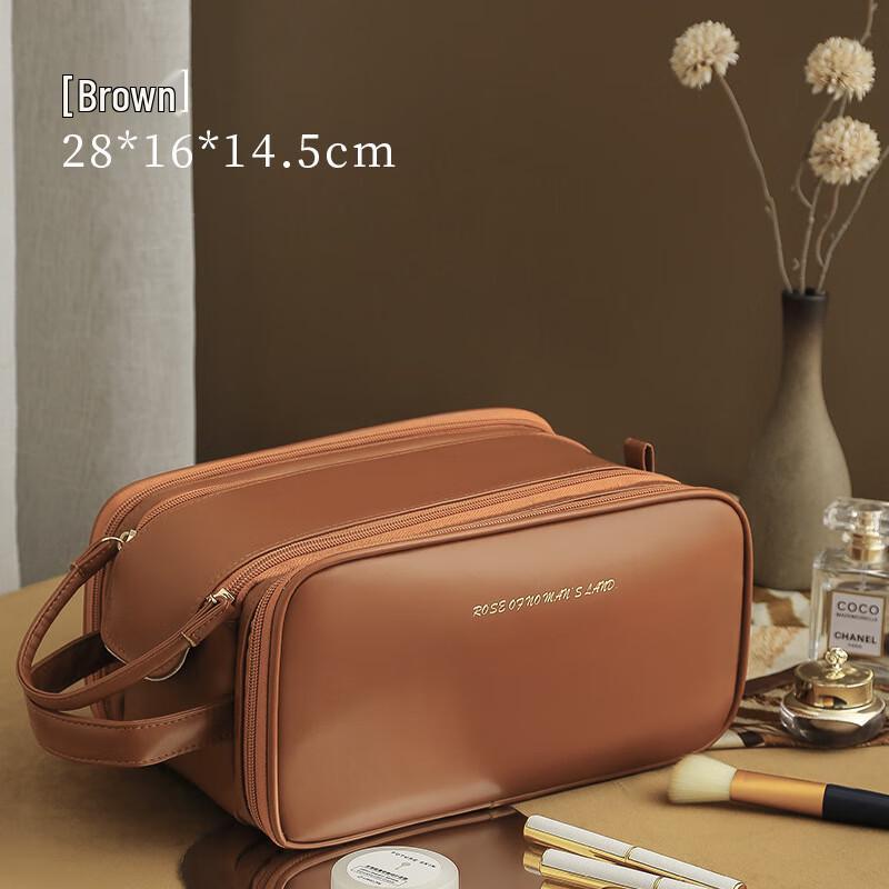 Portable PU Makeup & Toiletry Bag Set
