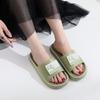 New Couple Outdoor EVA Home Slippers Indoor Non-slip Thickened Bathroom Bath