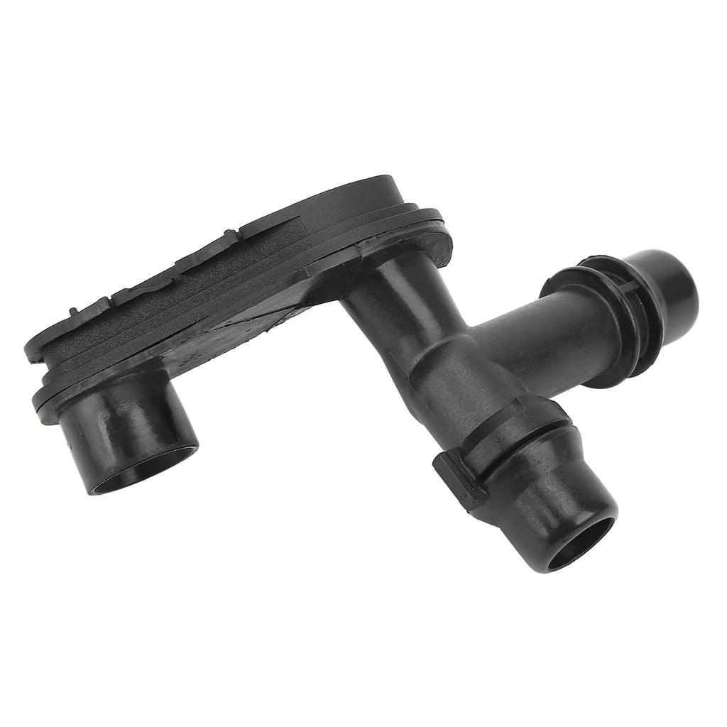 Radiator Coolant Water Hose Connector 17111707817 ABS Black Replacement for E46 3 Series