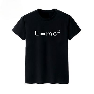 Nueva Camiseta Gráfica de Relatividad E=MC2 Estampada para Hombre y Mujer de Manga Corta de Alta Calidad Streetwear Harajuku