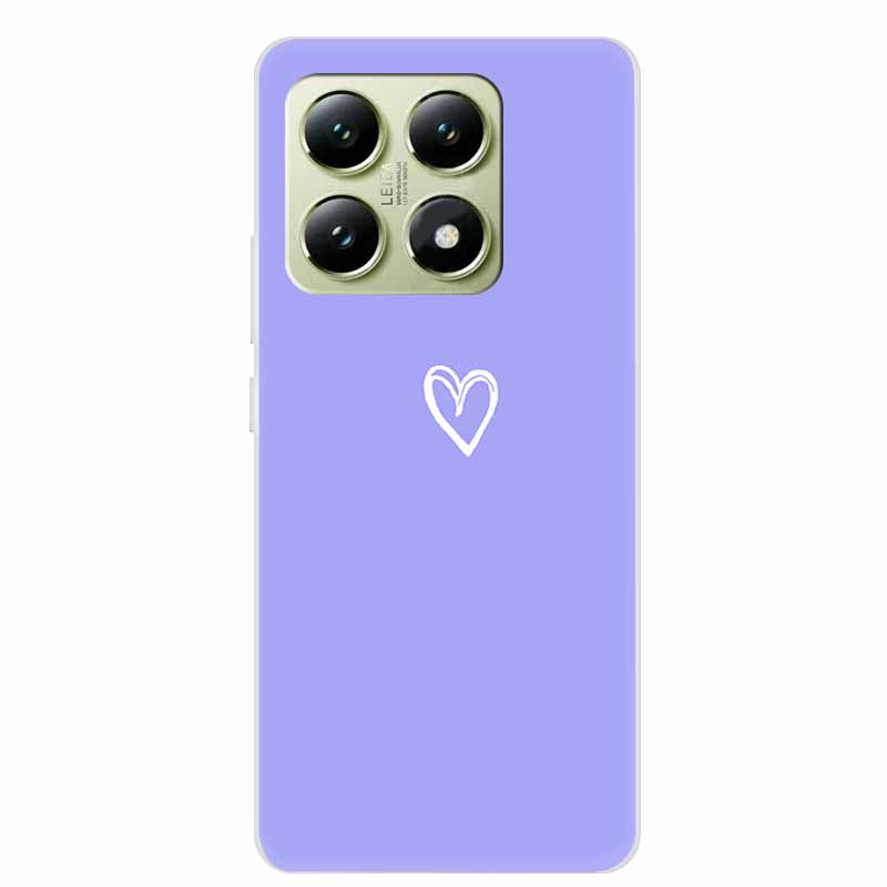 6.67" For Xiaomi 14T Pro 5G Phone Case Clear Silicone Soft TPU Back Cover Case For Xiaomi 14T Pro Case 14 T 14TPro Protective
