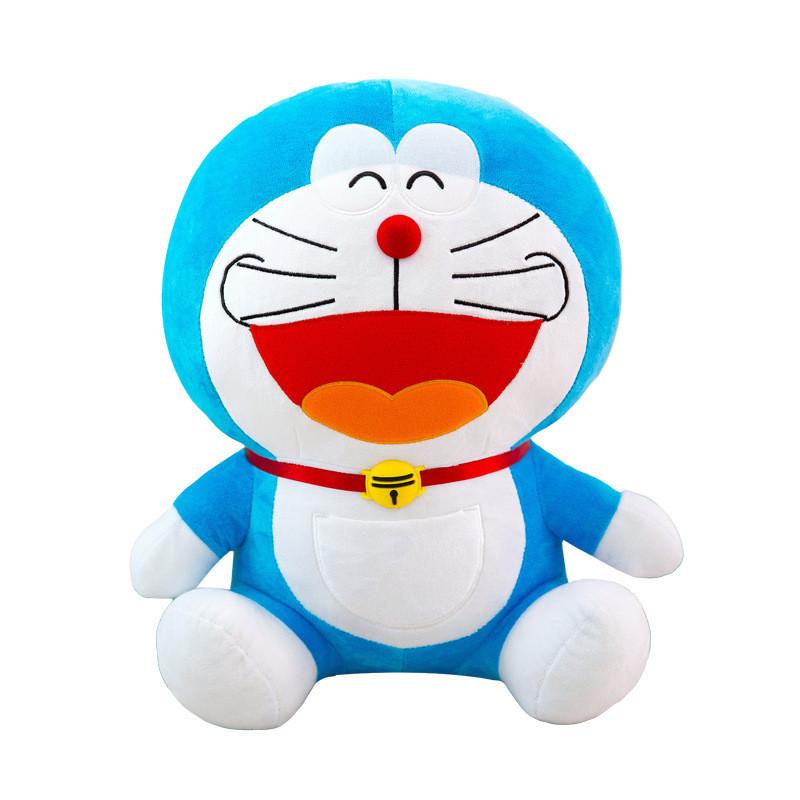 Toy Doraemon Plush Cartoon Stuffed Doll With Pp Cotton Filling Cute Kids Gift