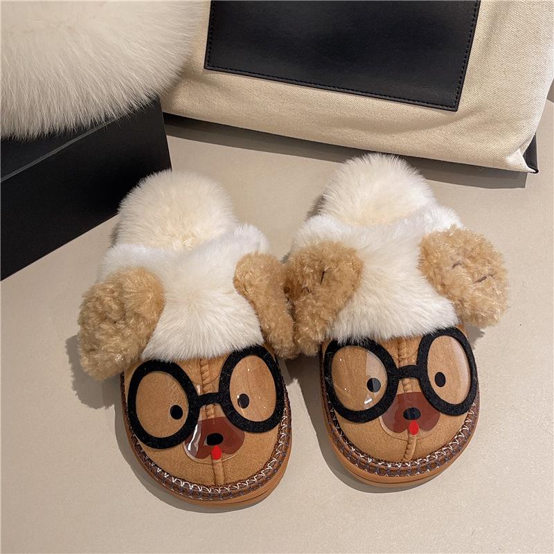 

Мультяшные тапочки Китти кошка плюшевые зимние модные милые универсальные тапочки на одной педали Hello Kitty женская голова-сумка 41