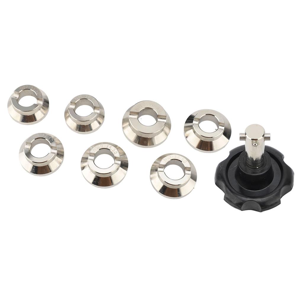 Watch Press Tool Back Repair Kit Professional Watch Press Set Back Case Closer Battery Replacement Tool with 7 Dies for