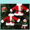 Christmas Tree Fabric Hanging Decor With Elf Legs For Holiday Window Display